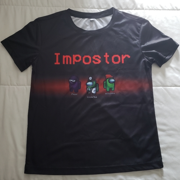 NEW Kids Among us Impostor short sleeve tee XS - Picture 1 of 10